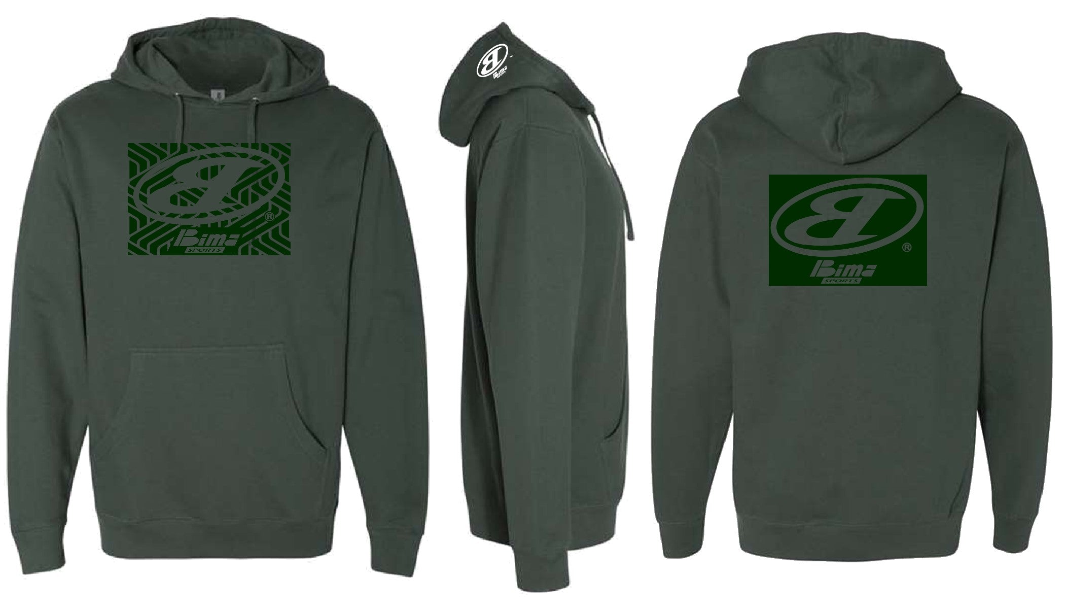 GREEN ON GREEN BIMA HOODIE