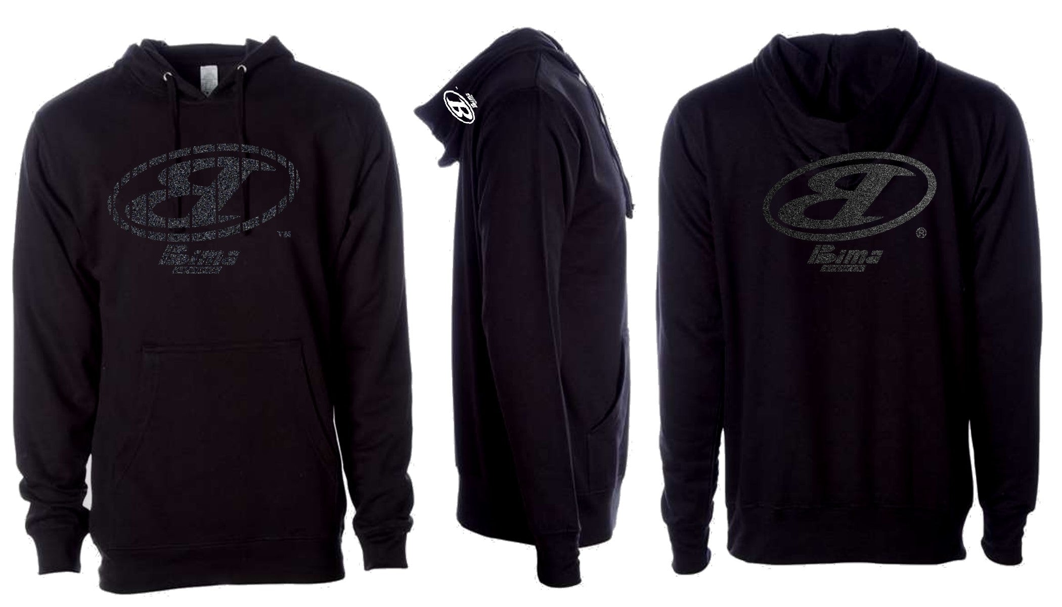 GUNMETAL BIMA HOODIE