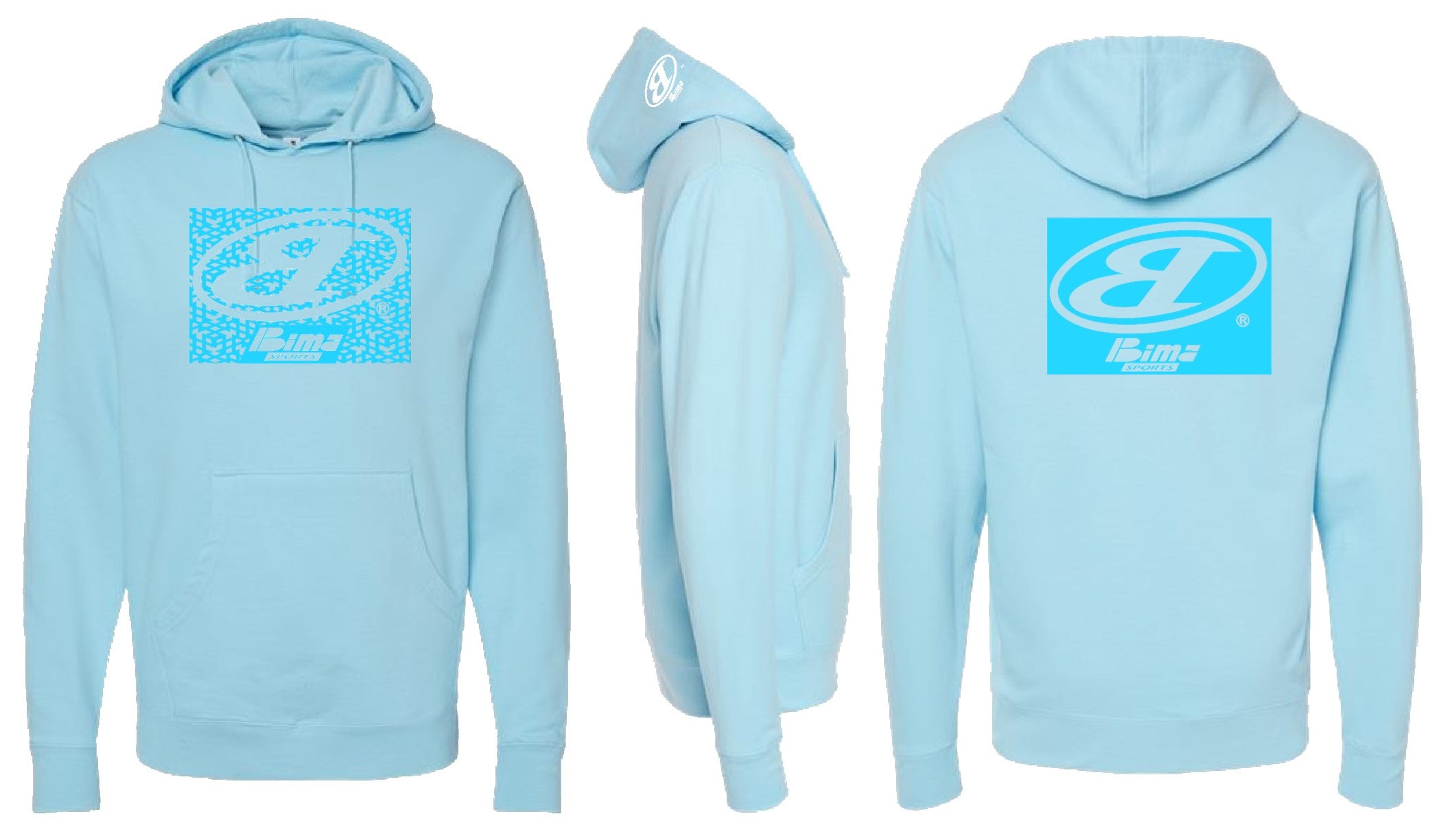 BLUE AQUATIC BIMA HOODIE