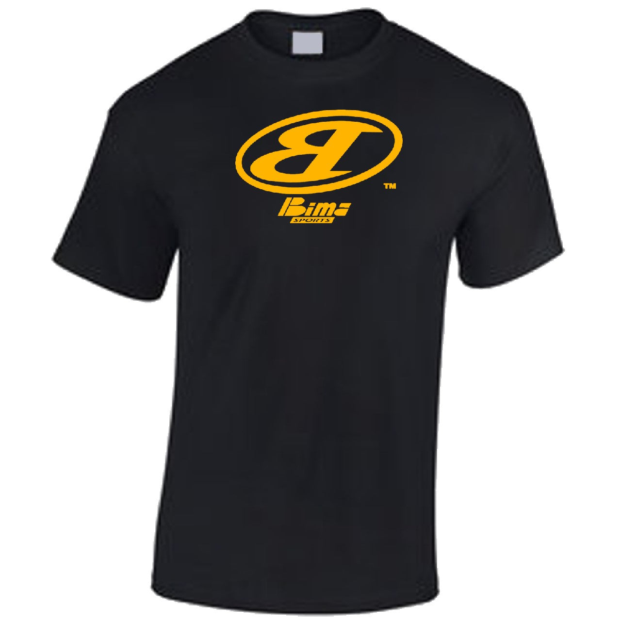 Bima Gold Classix Logo Black Tee