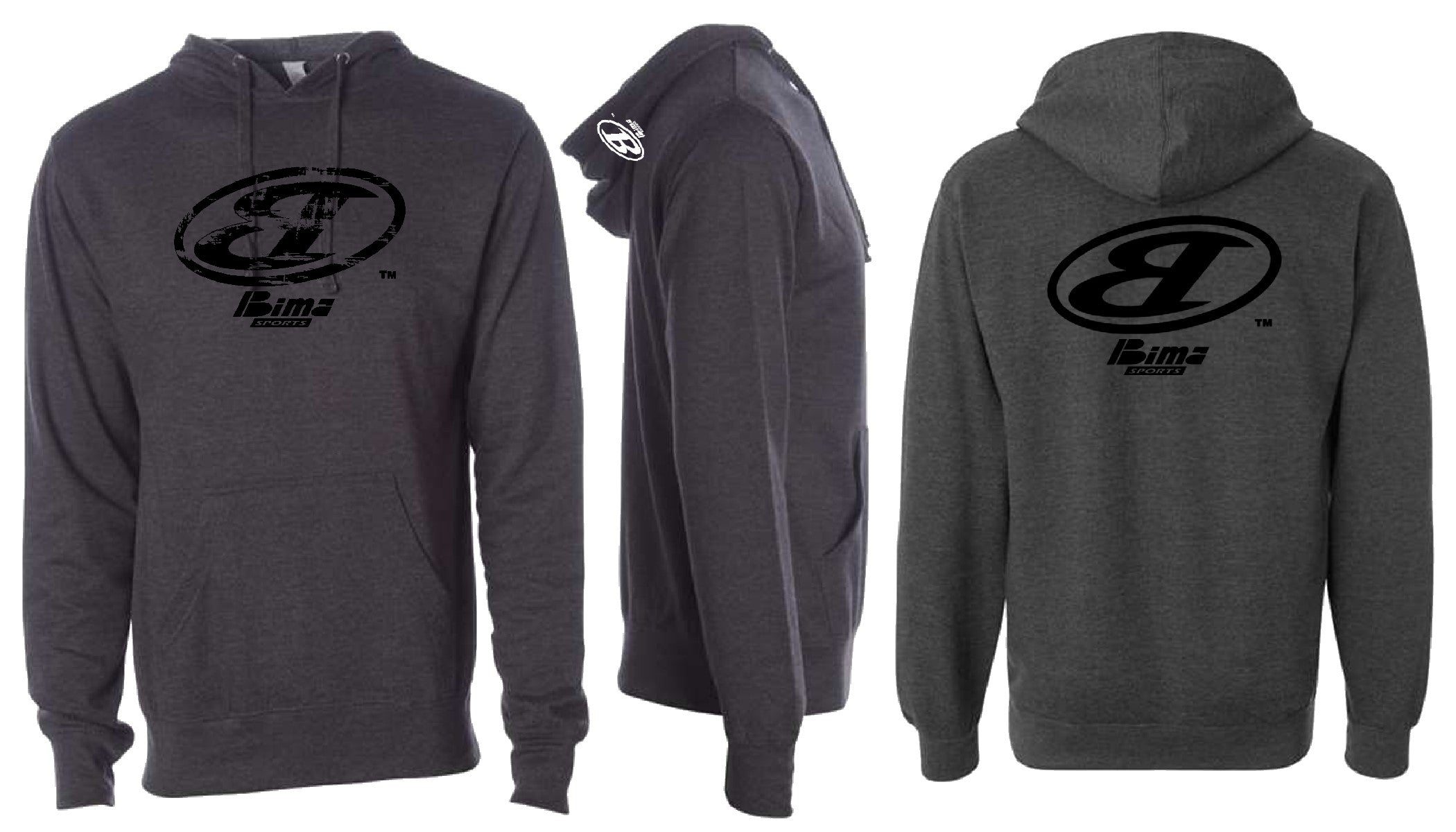 CHARCOAL BIMA HOODIE