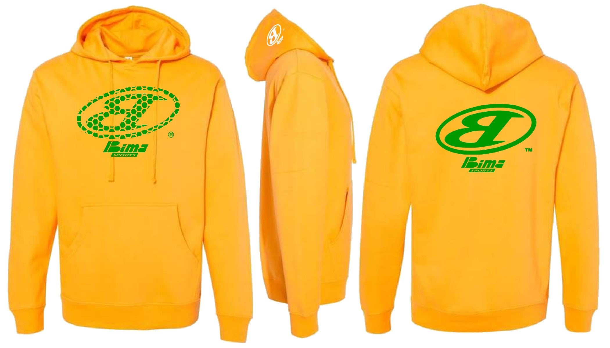GOLD & GREEN BIMA HOODIE