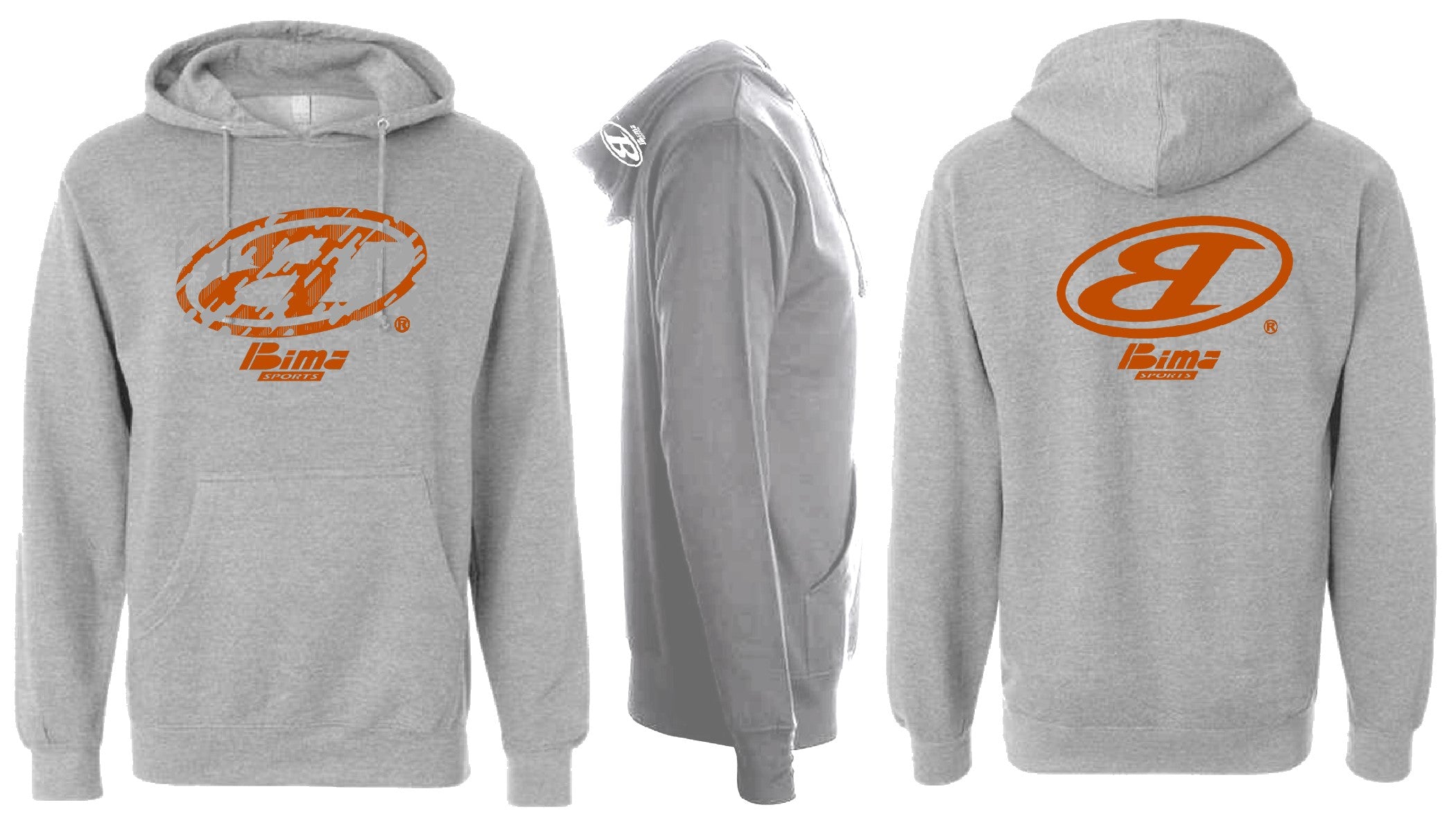 HEATHER GREY BIMA HOODIE