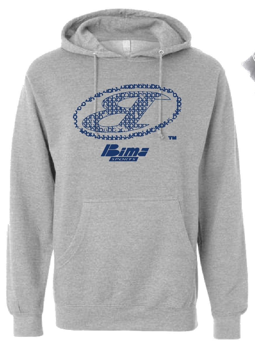 GREY & NAVY BIMA HOODIE