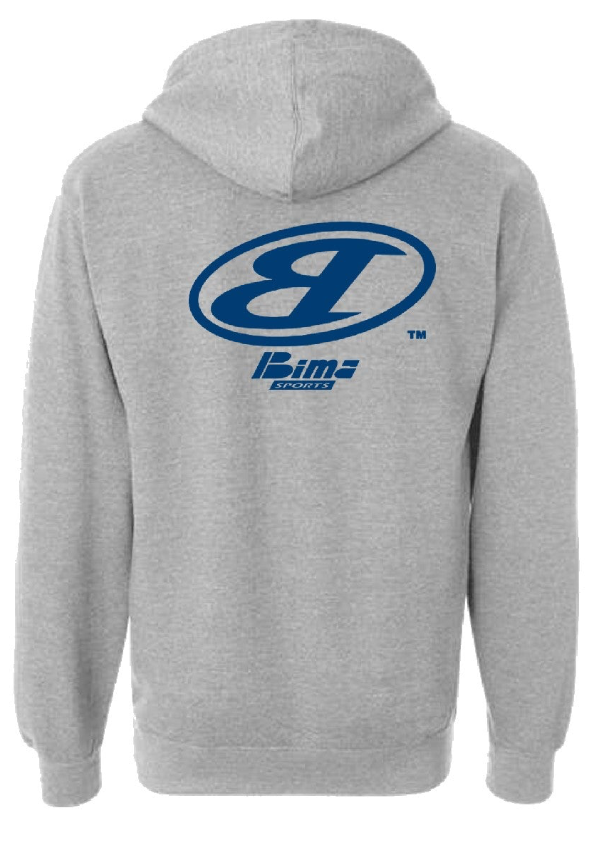 GREY & NAVY BIMA HOODIE