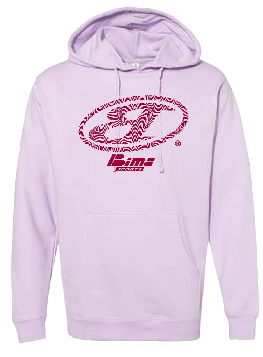 LAVENDER & MAROON BIMA HOODIE