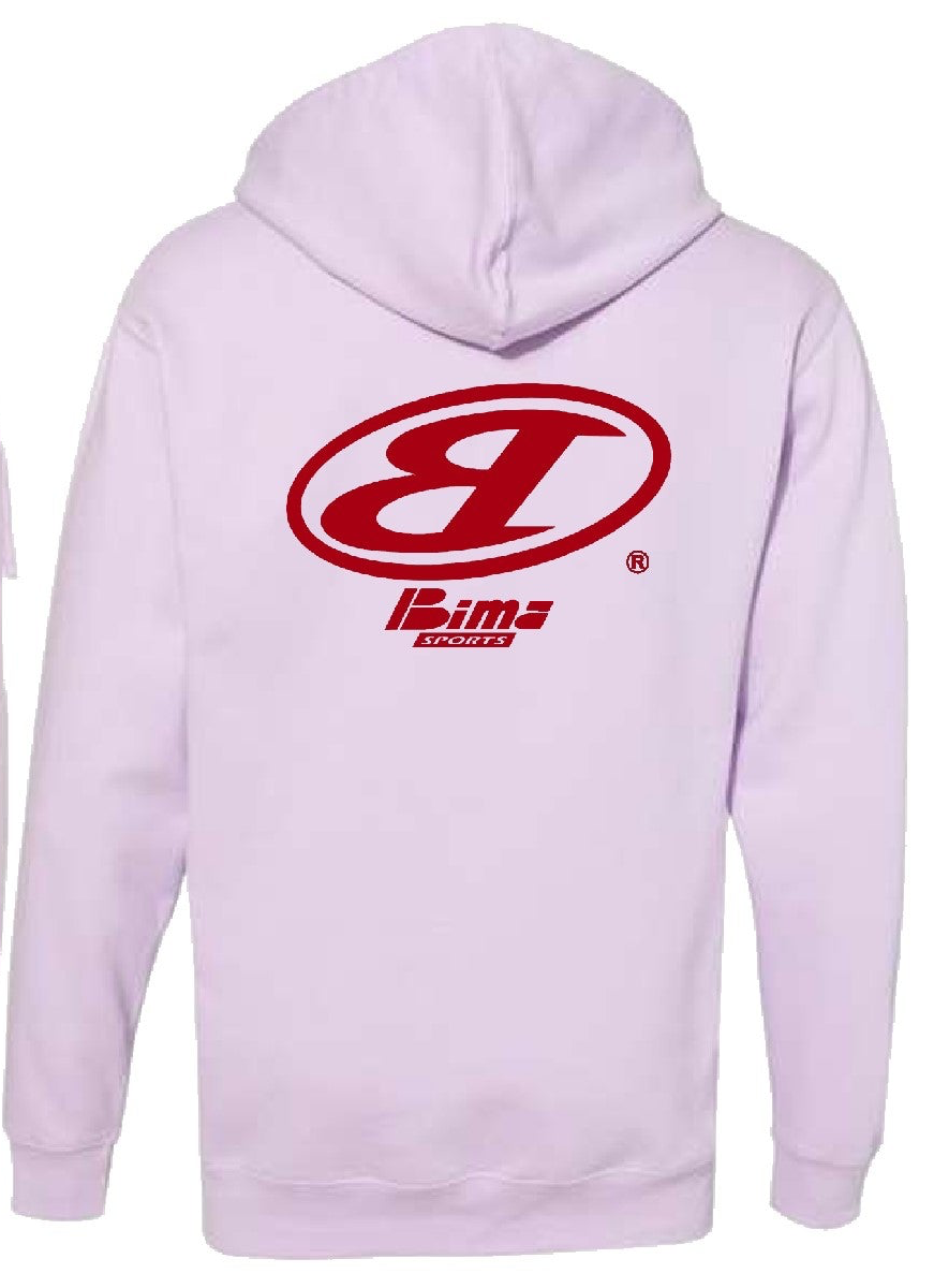 LAVENDER & MAROON BIMA HOODIE