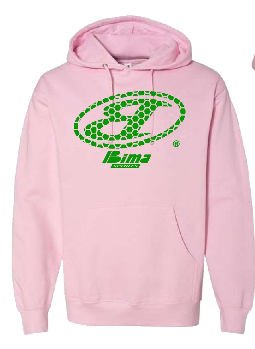 PINK & GREEN BIMA HOODIE