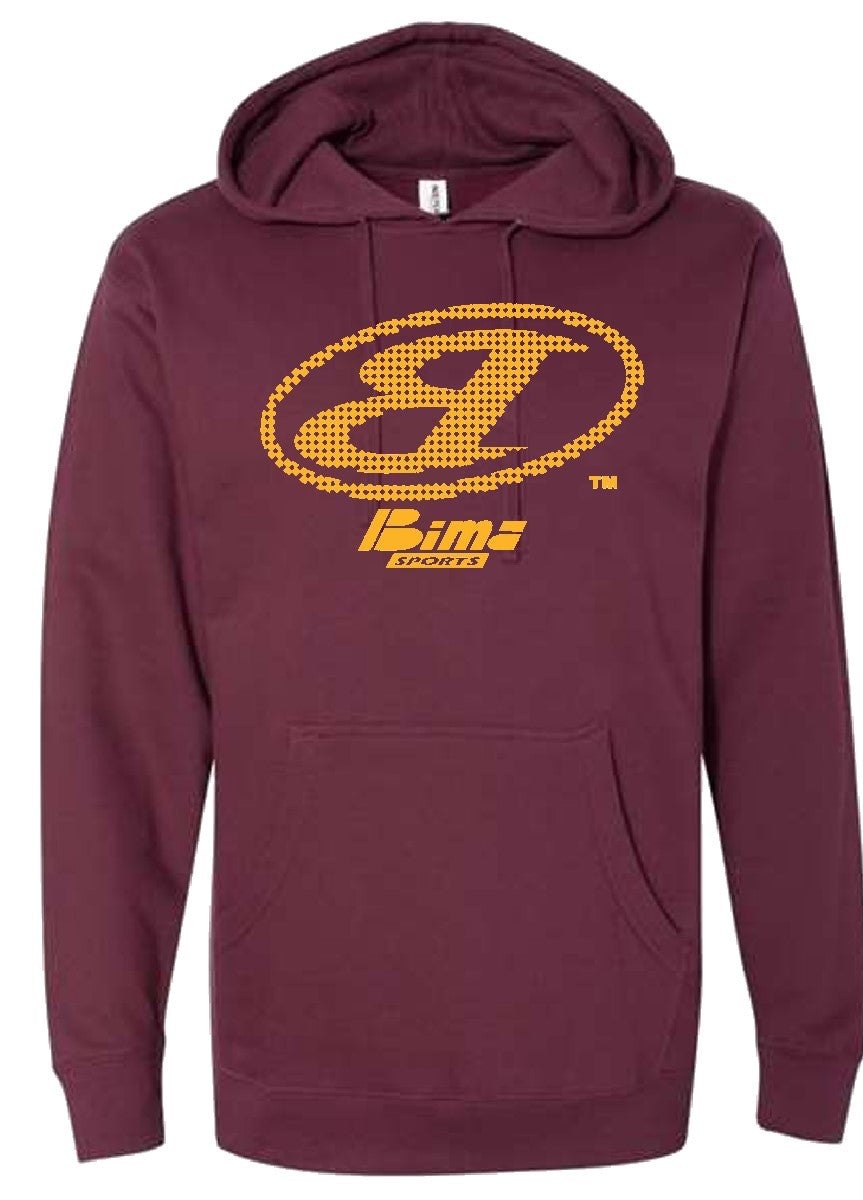 MAROON & GOLD BIMA HOODIE