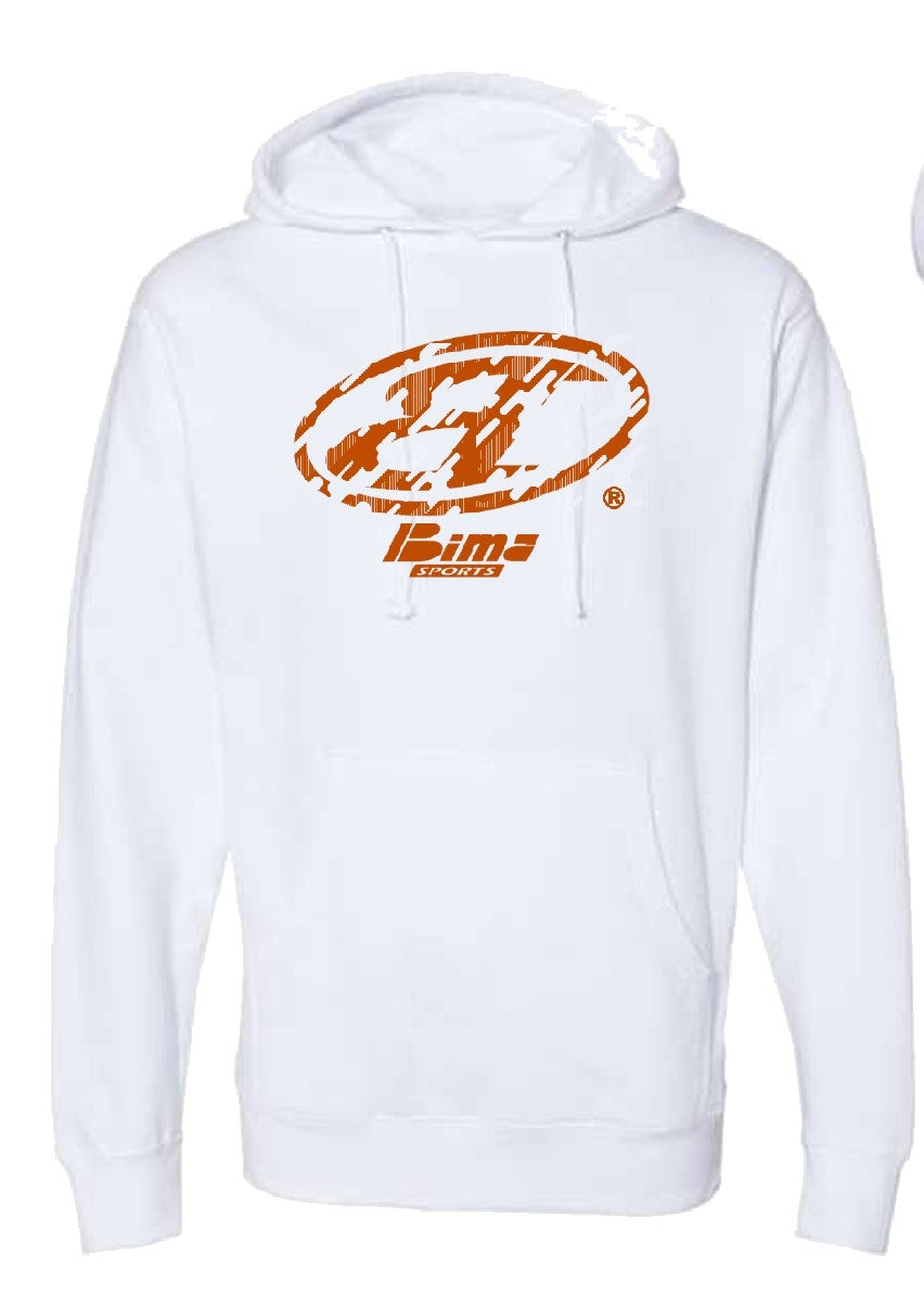 WHITE & BROWN BIMA HOODIE