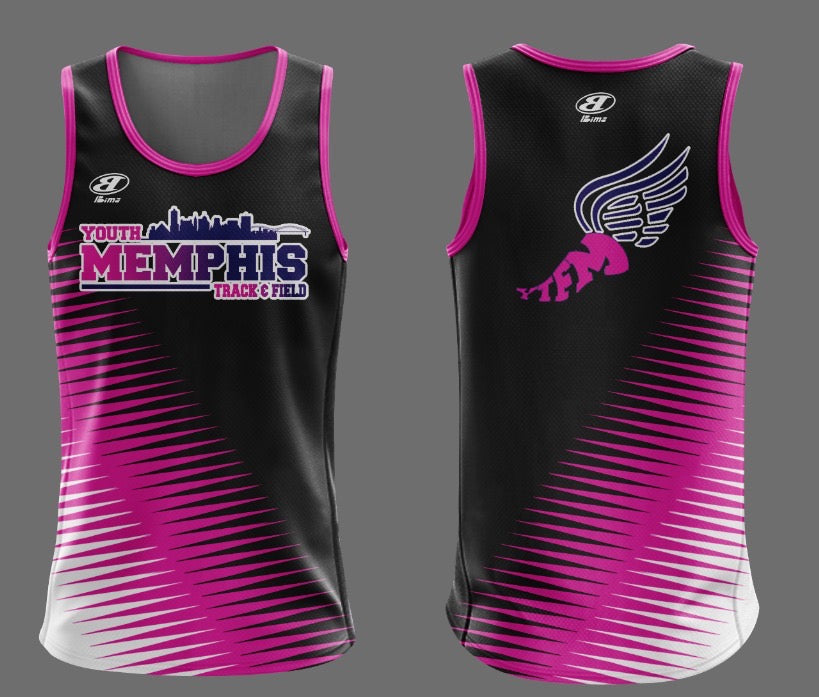 YOUTH MEMPHIS GIRLS COMPRESSION TANK