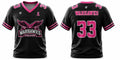Warhawks Athletics Breast Cancer Awareness Jersey - Black/Pink by BIMA Sports