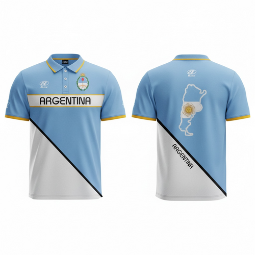 Argentina Women's Polo Shirt by BIMA Sports
