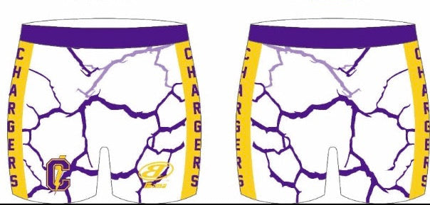 COVINGTON GIRLS COMPRESSION SHORTS WHITE