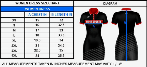 Haiti Women's Polo Dress by BIMA Sports