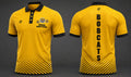 Morrow Middle School Bobcats Polo Shirt Gold
