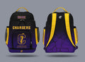 COVINGTON BACKPACK BLACK/PURPLE