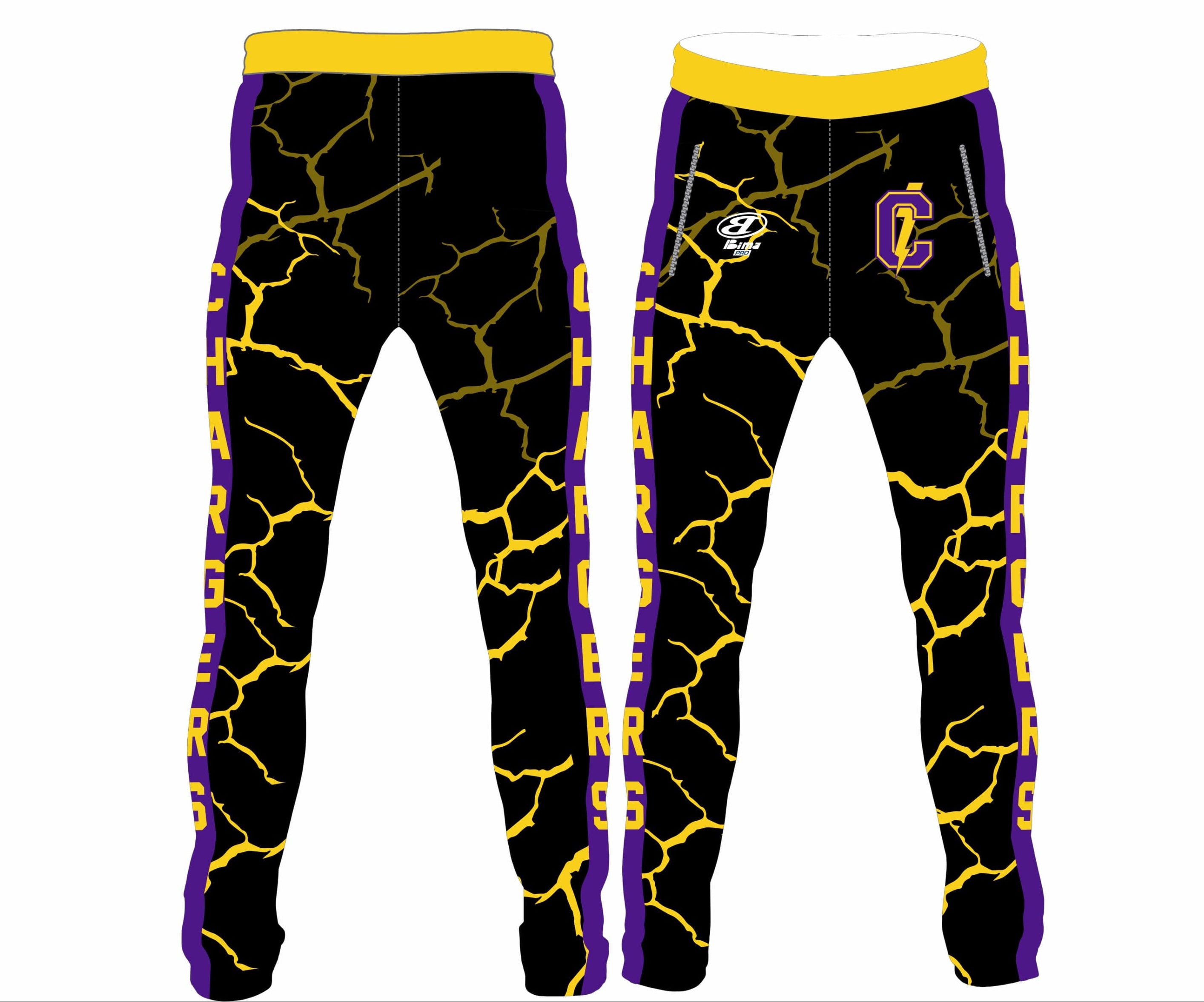 COVINGTON TRACK PANTS SUBLIMATION YELLOW