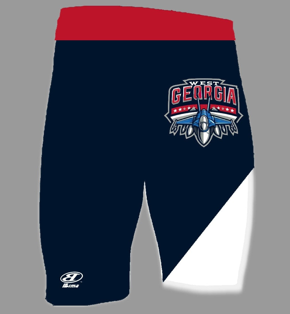 WEST GA GIRLS COMPRESSION SHORTS