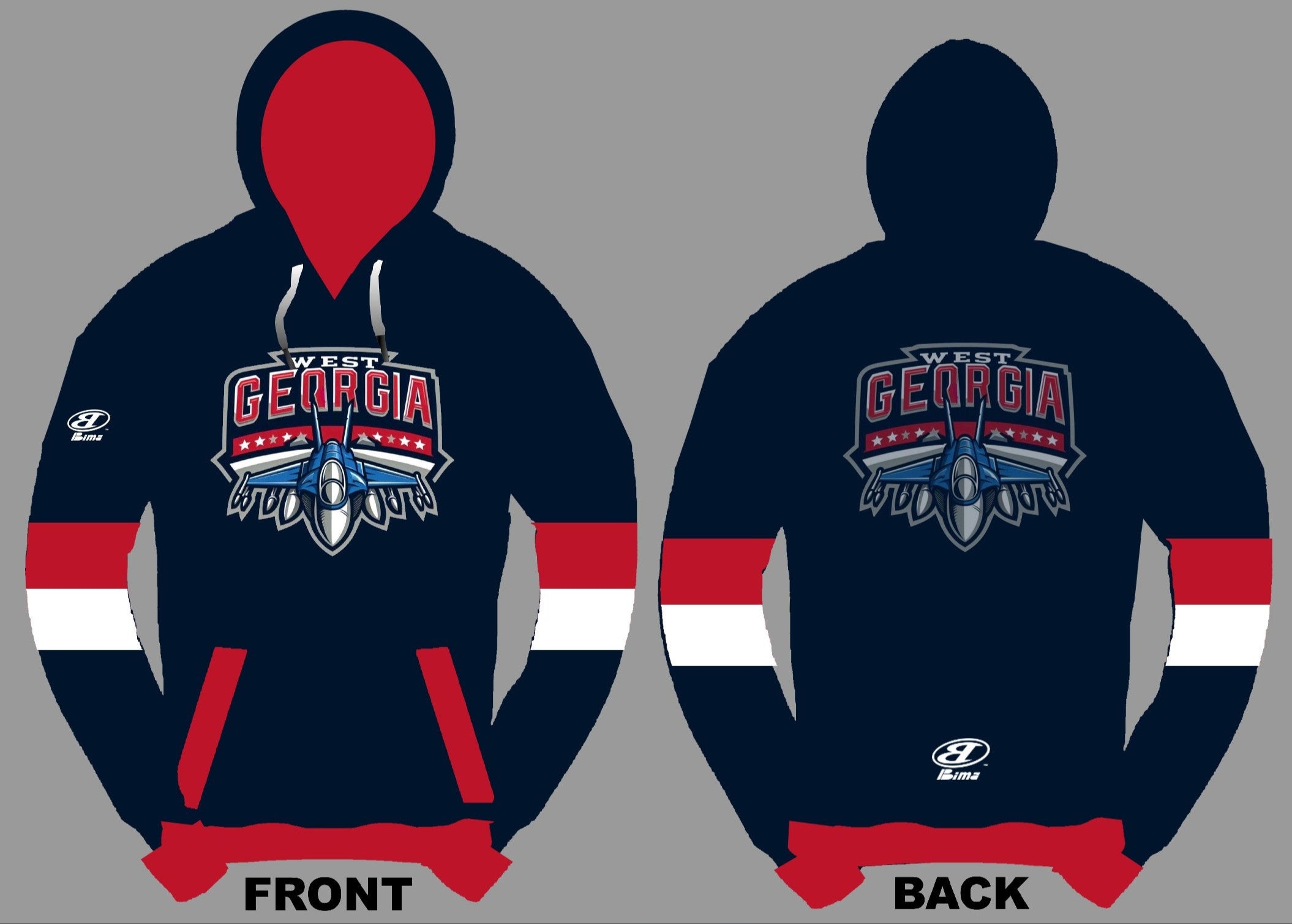 WEST GA TRACK HOODIE