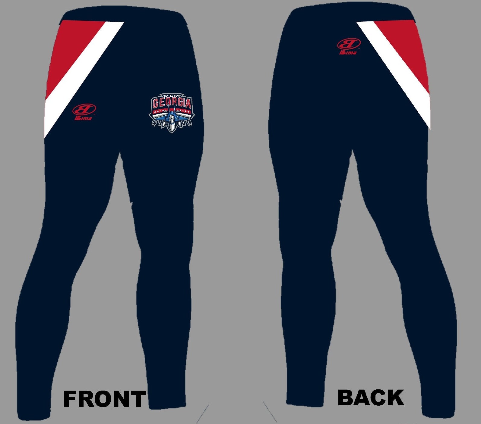 WEST GA BOYS COMPRESSION PANTS